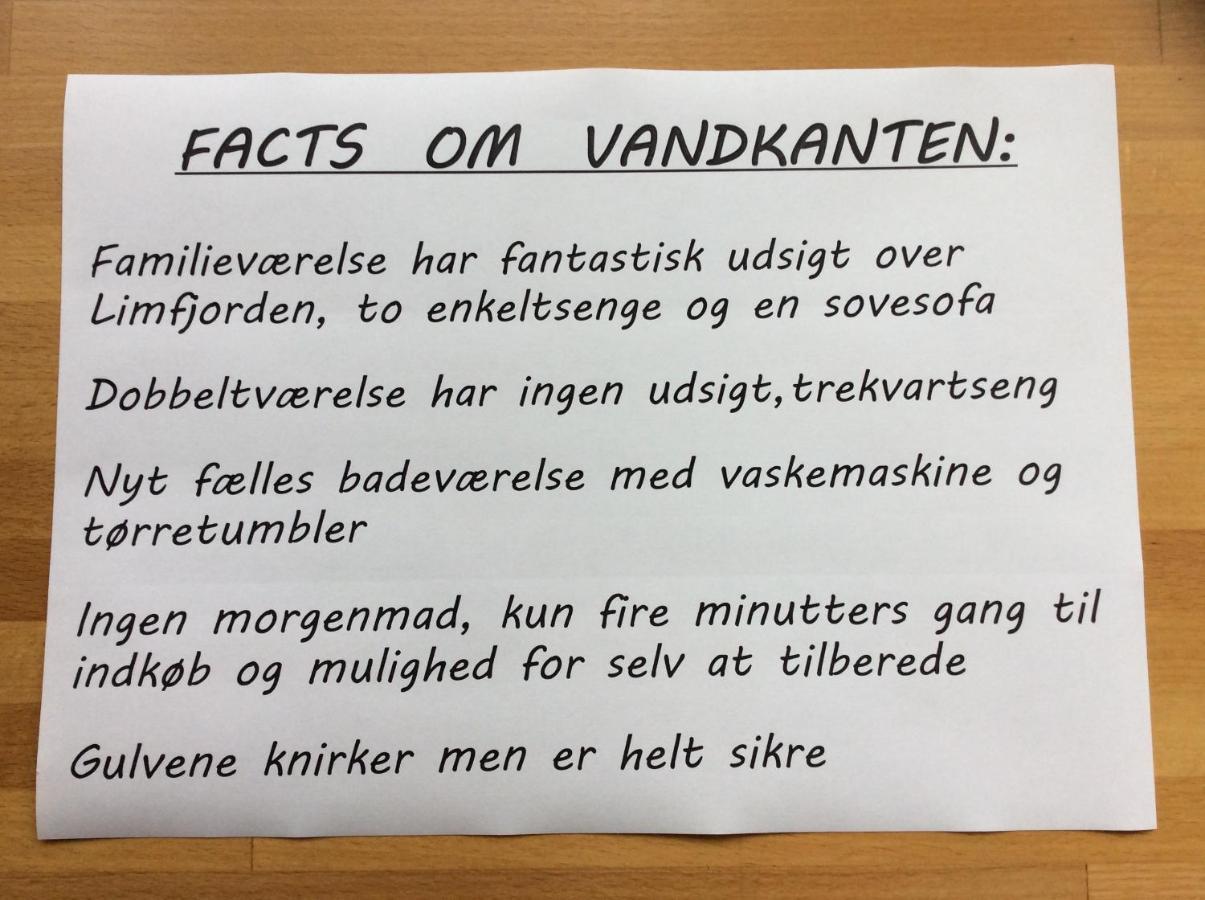 Vandkanten Hotel Logstor Kültér fotó